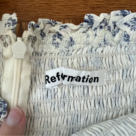 Reformation Off-The-Shoulders Midi Dress - Picture 8 of 12